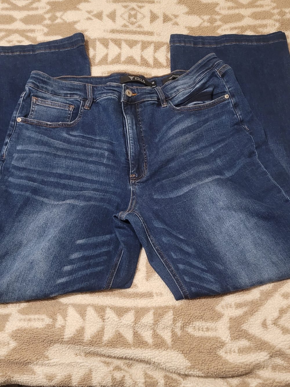 Lucky & Blessed Dark Blue Women’s Jeans